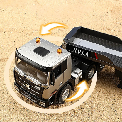 Voiture télécommandée pour enfant camion de transport