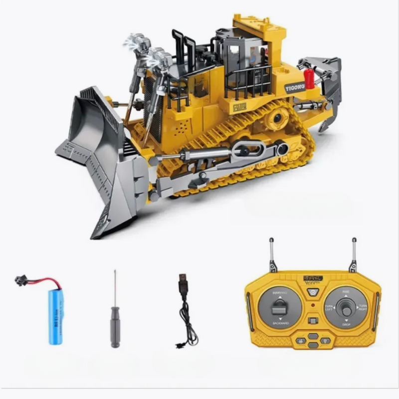 Voiture télécommandée enfant Bulldozer