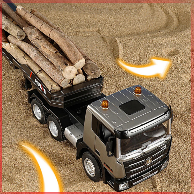 Voiture télécommandée pour enfant camion de transport