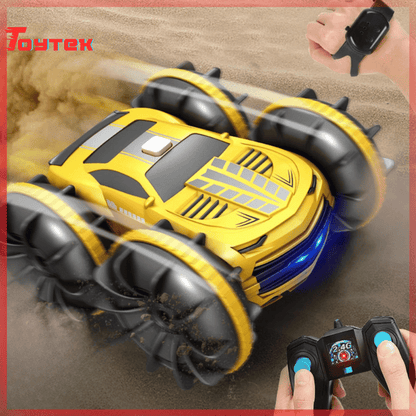 Voiture télécommandée amphibie pour enfant