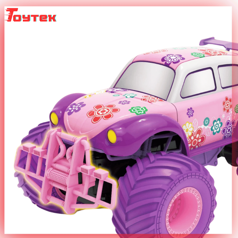 Voiture télécommandée tout terrain rose pour fille
