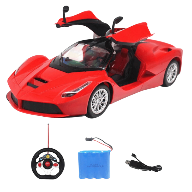 Voiture de luxe Ferrari télécommandée pour enfant