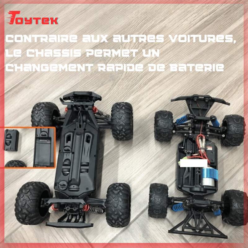 Voiture de course télécommandée tout terrain 4X4 30 KM/H