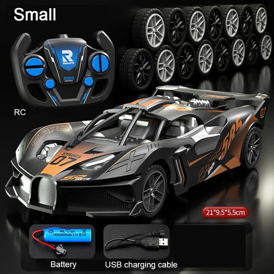voiture télécommandée de course drift pour enfant