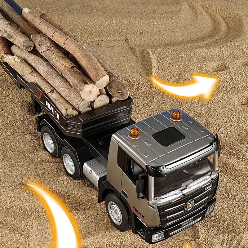 Voiture télécommandée pour enfant camion de transport