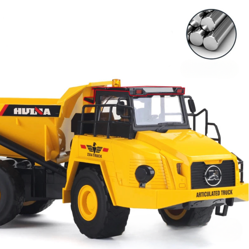 Voiture télécommandée pour enfant camion benne de chantier