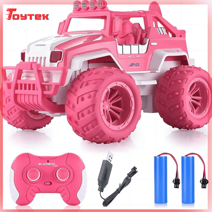 Voiture télécommandée rose pour fille