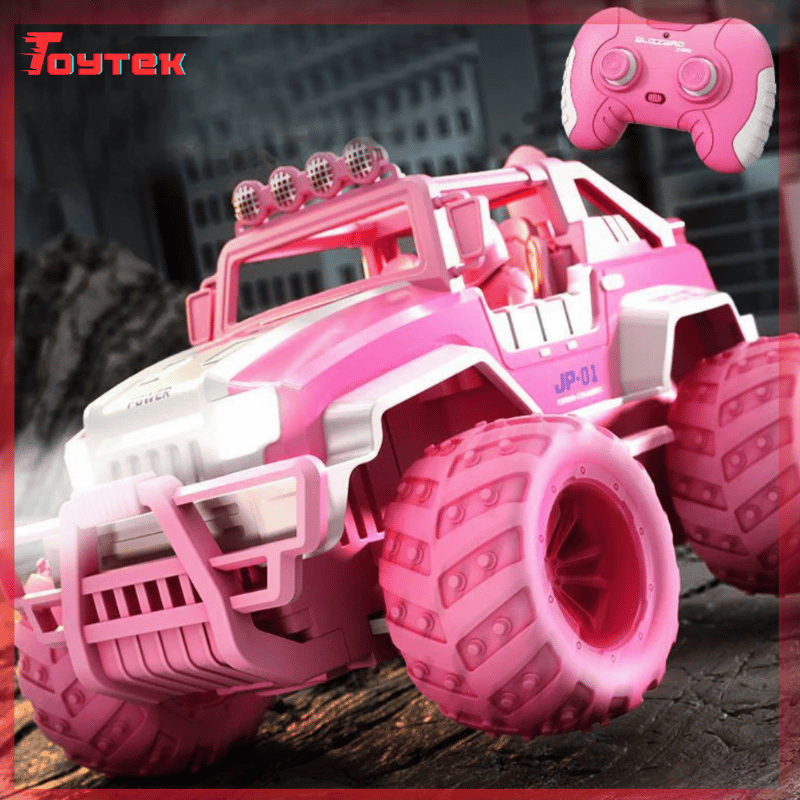 Voiture télécommandée rose pour fille