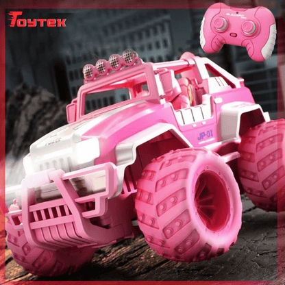 Voiture télécommandée rose pour fille
