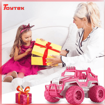 Voiture télécommandée rose pour fille