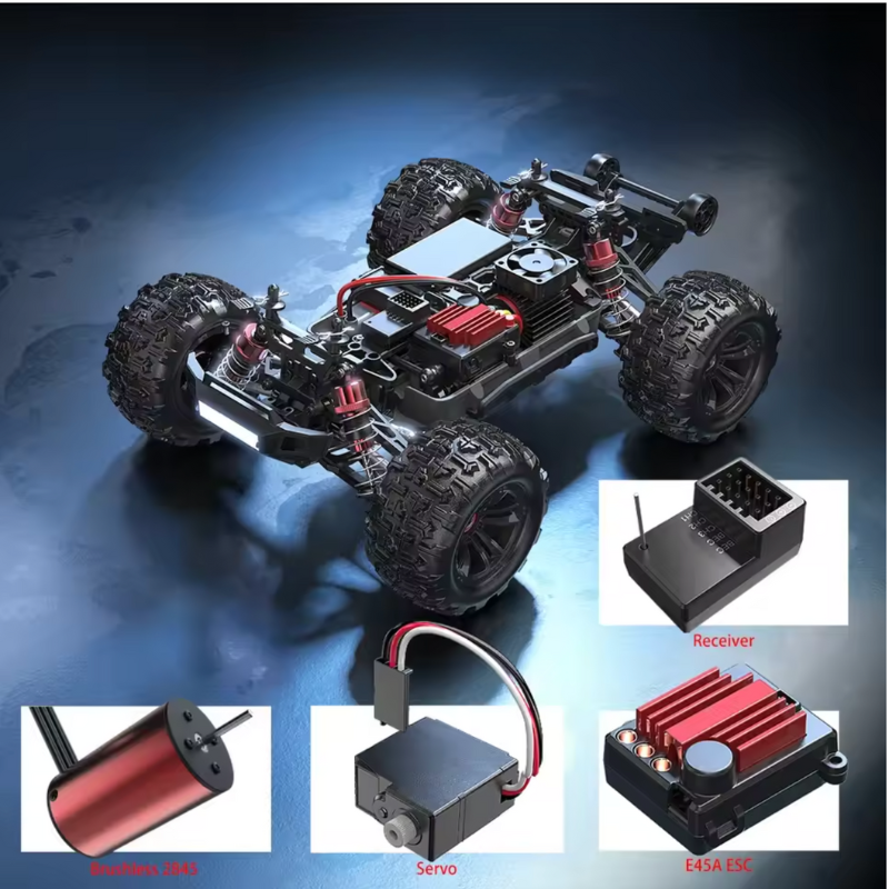 Voiture télécommandée pour adulte 4x4 tout terrain 70 KM/H